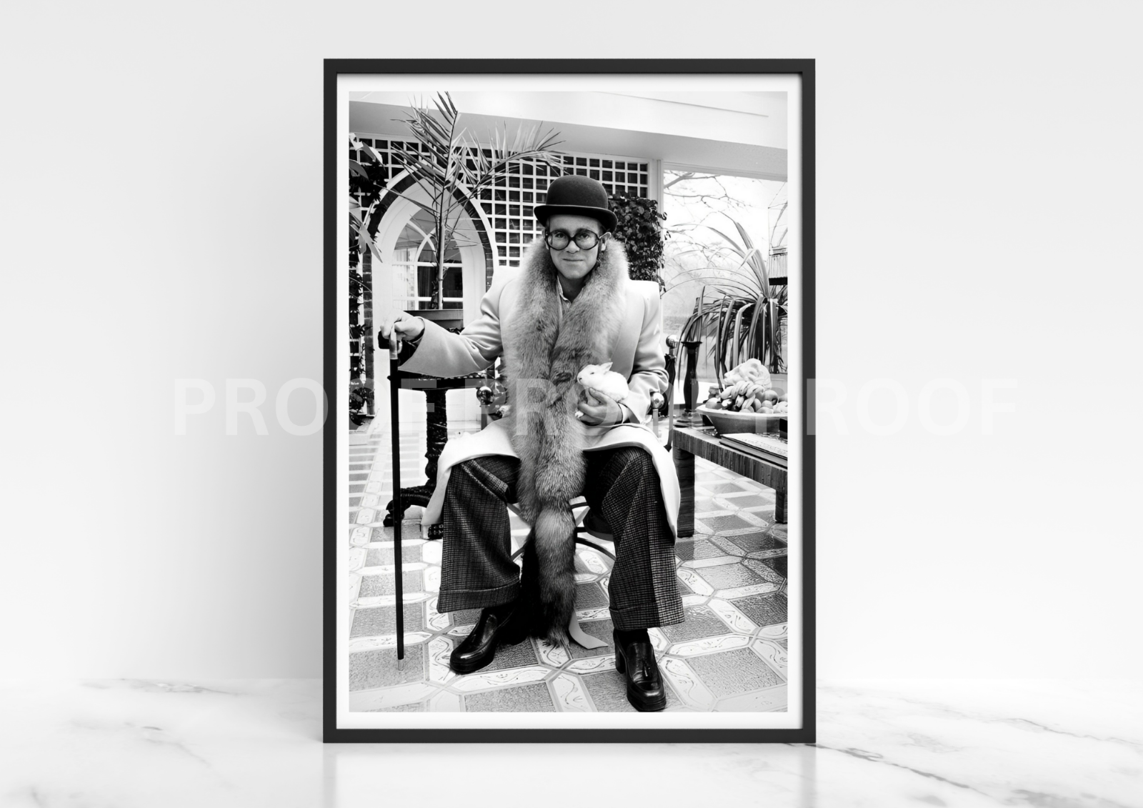 Elton John Poster / Music Legends / Music Poster Gift