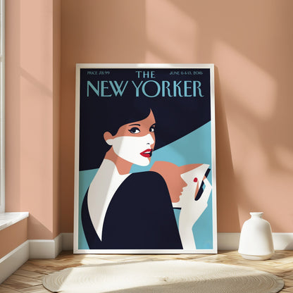 The New Yorker Poster 2016 Vintage Classic Wall Art Unframed Fast Free Delivery