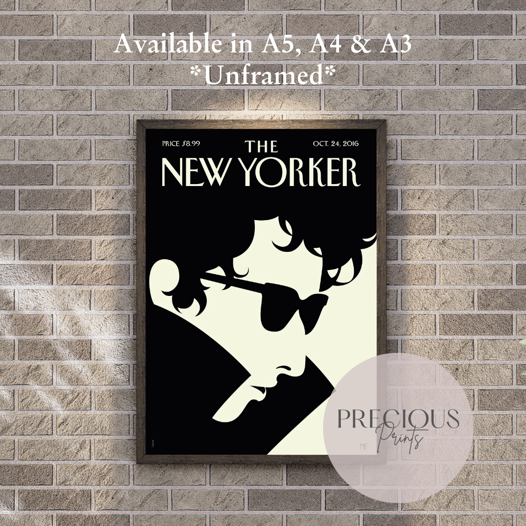 The New Yorker 24 October 2016 Print Vintage Wall Art / Malika Favre