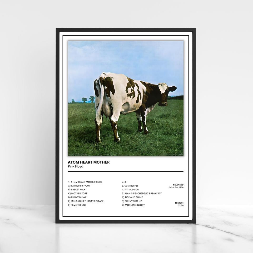 Pink Floyd Full Collection of Album Cover Posters A5 A4 A3 Unframed