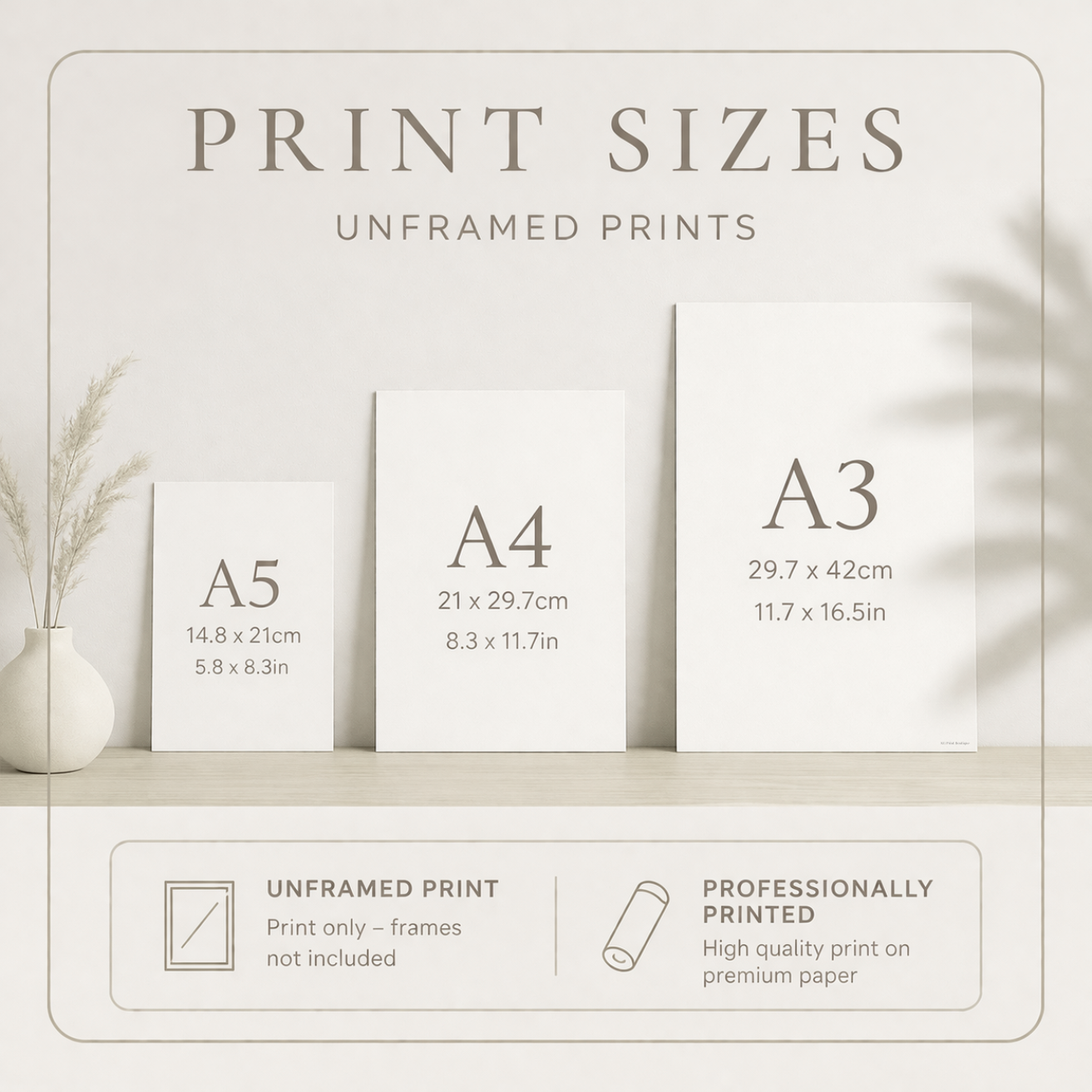 Blue Flower Market Wall Art Set | Botanical Floral Prints
