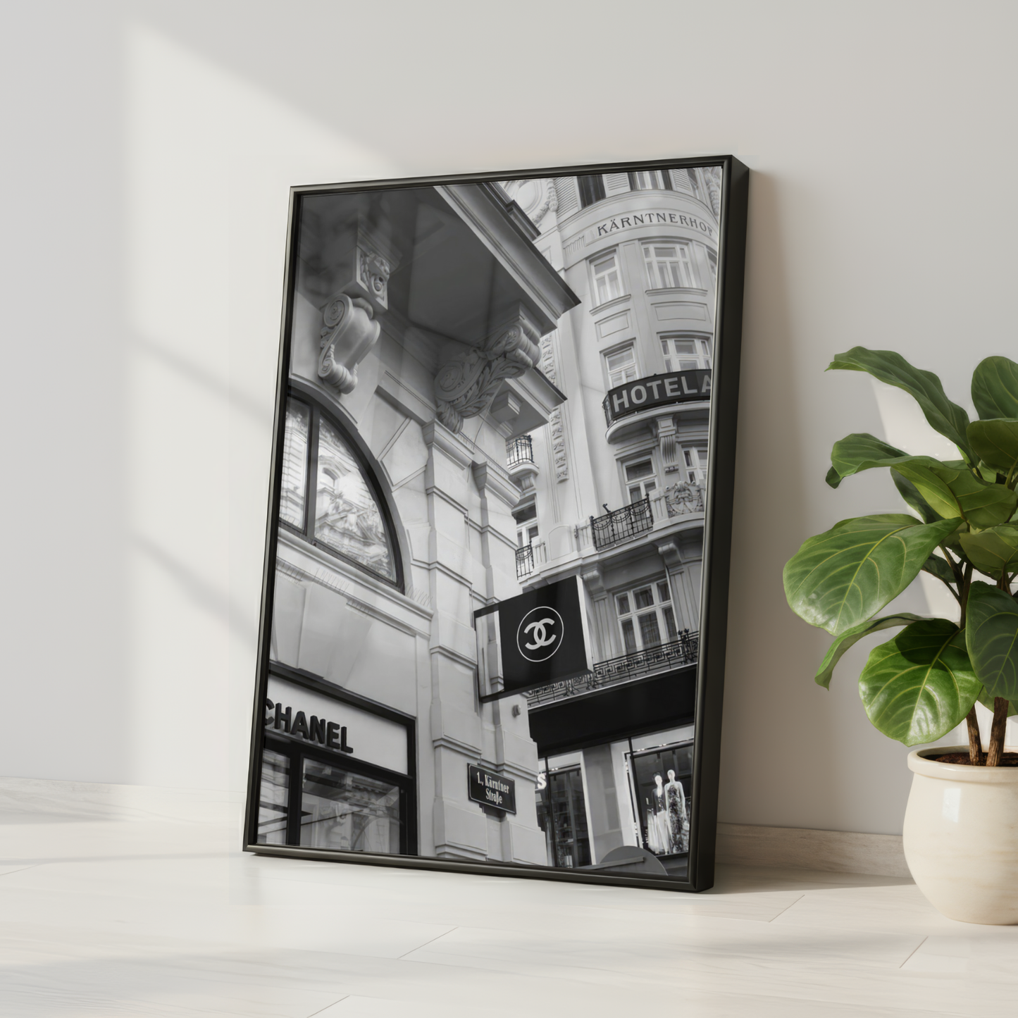 Chanel Paris Store Print