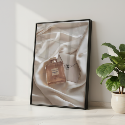 Chanel Gabrielle Perfume Wall Art Print