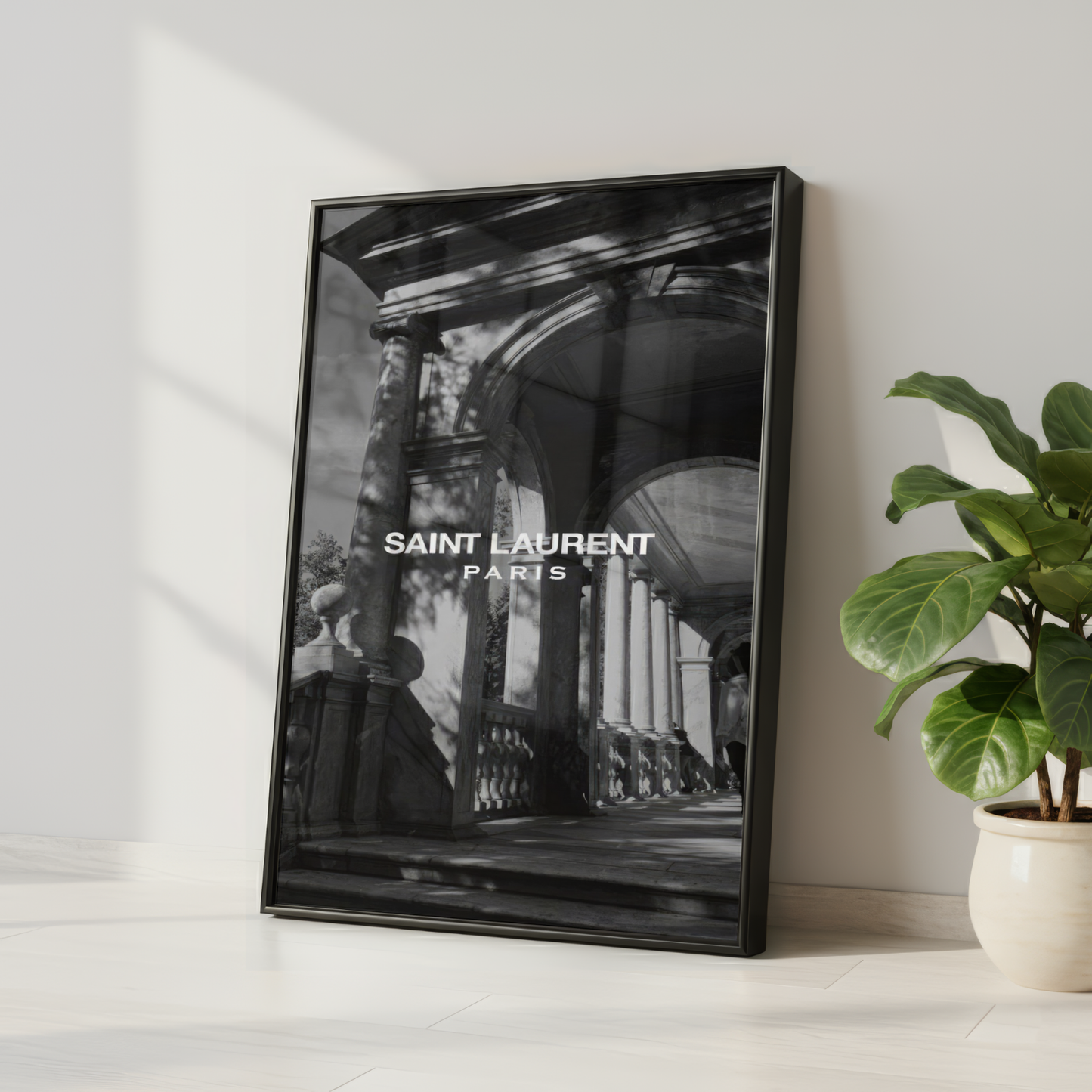 Saint Laurent Paris Wall Art Print