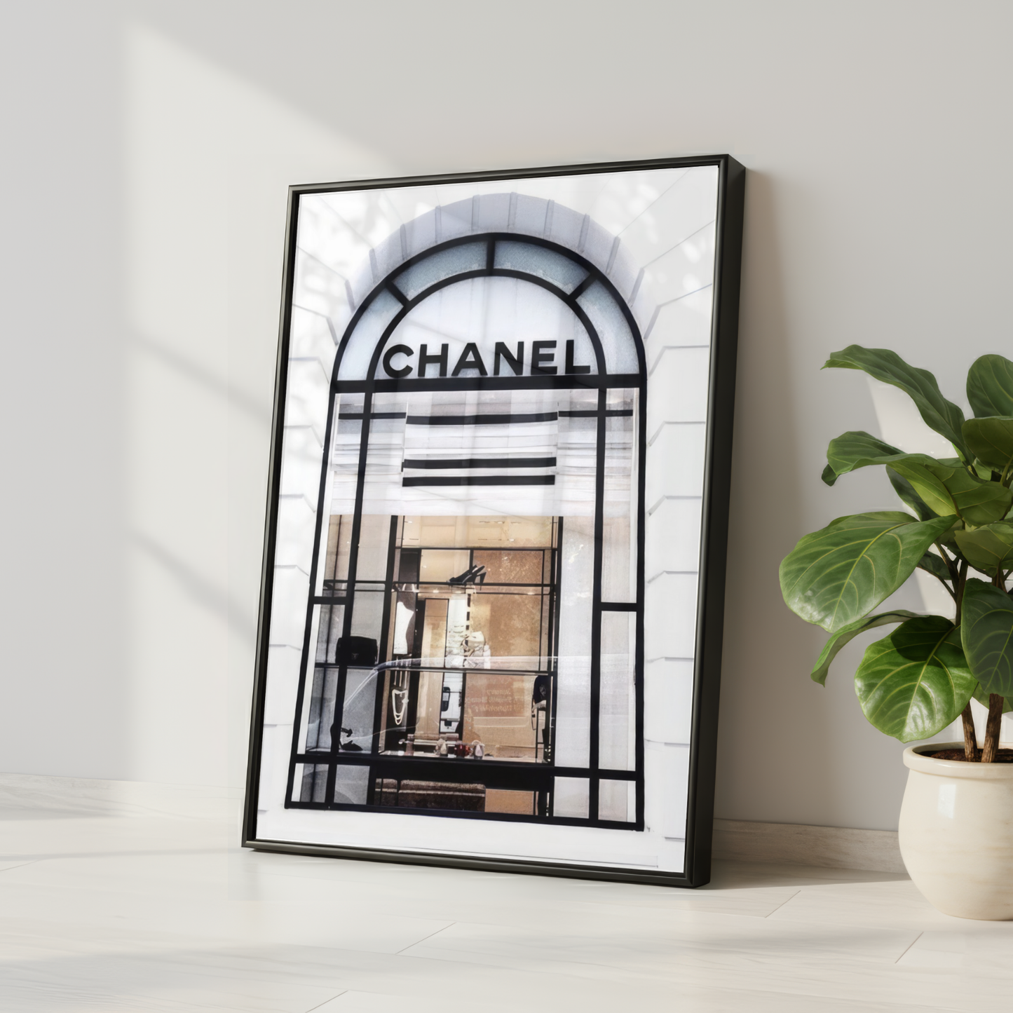 Chanel Paris Store Print