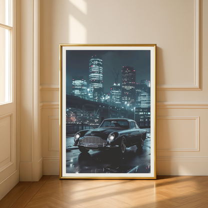 Aston Martin DB6 1969 Vintage Print