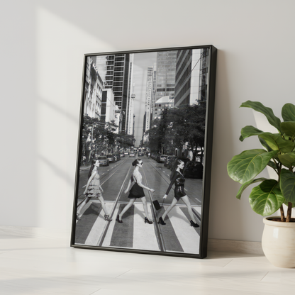 Fashion Street Wall Art Print