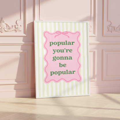 Wicked Movie Popular Print