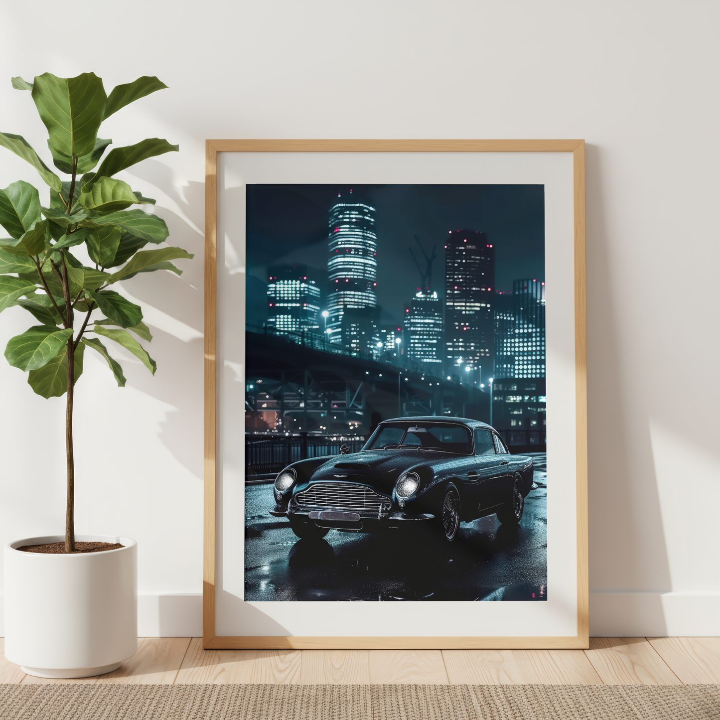 Aston Martin DB6 1969 Vintage Print