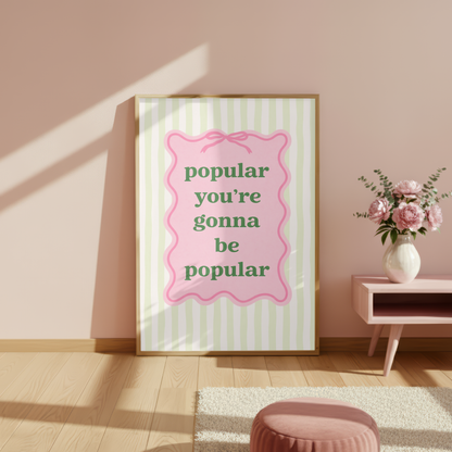 Wicked Movie Popular Print