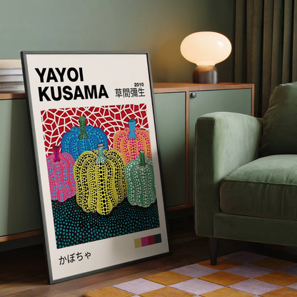 Yayoi Kusama 2010 Pumpkins Print