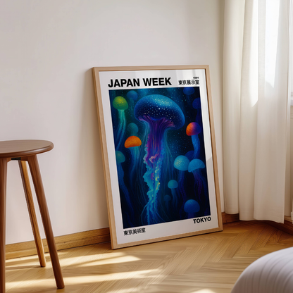 Japan, Tokyo Jellyfish Print