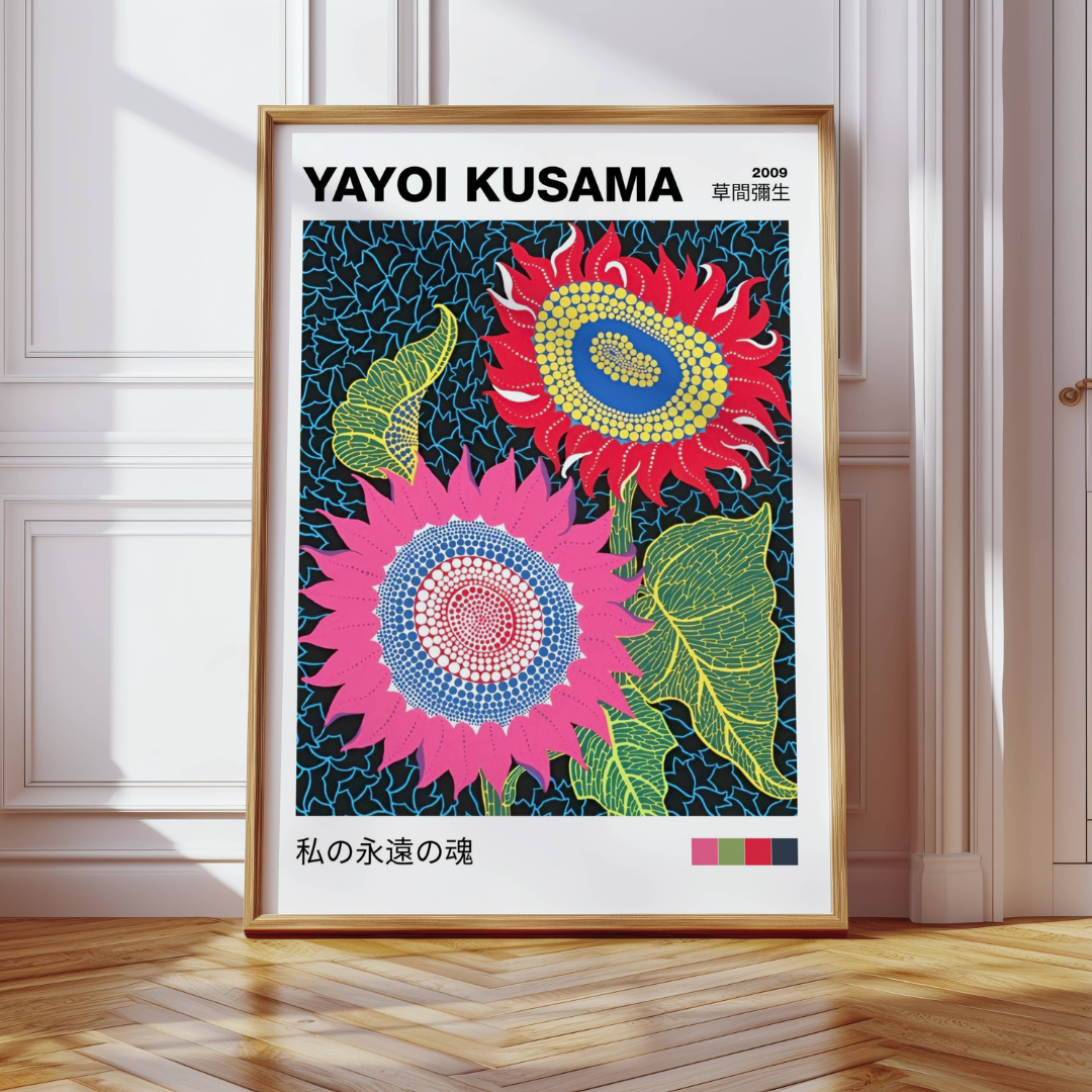 Yayoi Kusama 2009 Floral Print