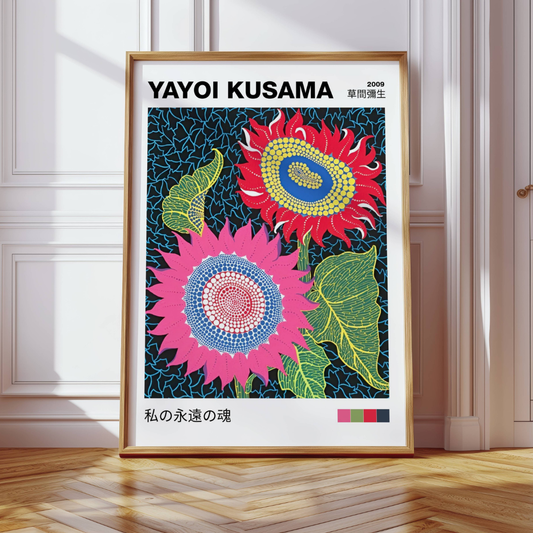 Yayoi Kusama 2009 Floral Print