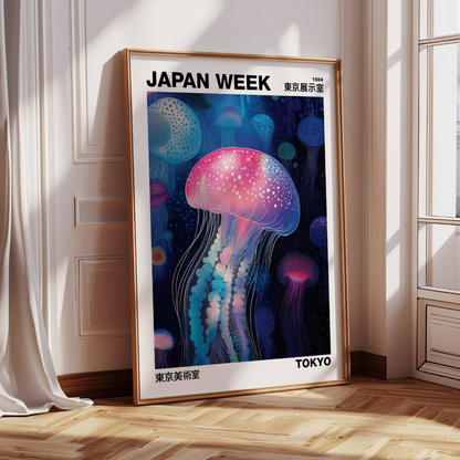 Japan, Tokyo Jellyfish Print