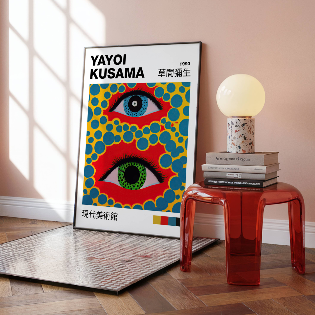 Yayoi Kusama 1993 Eyes Print