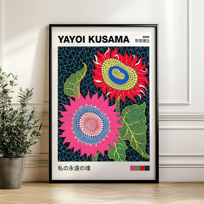 Yayoi Kusama 2009 Floral Print