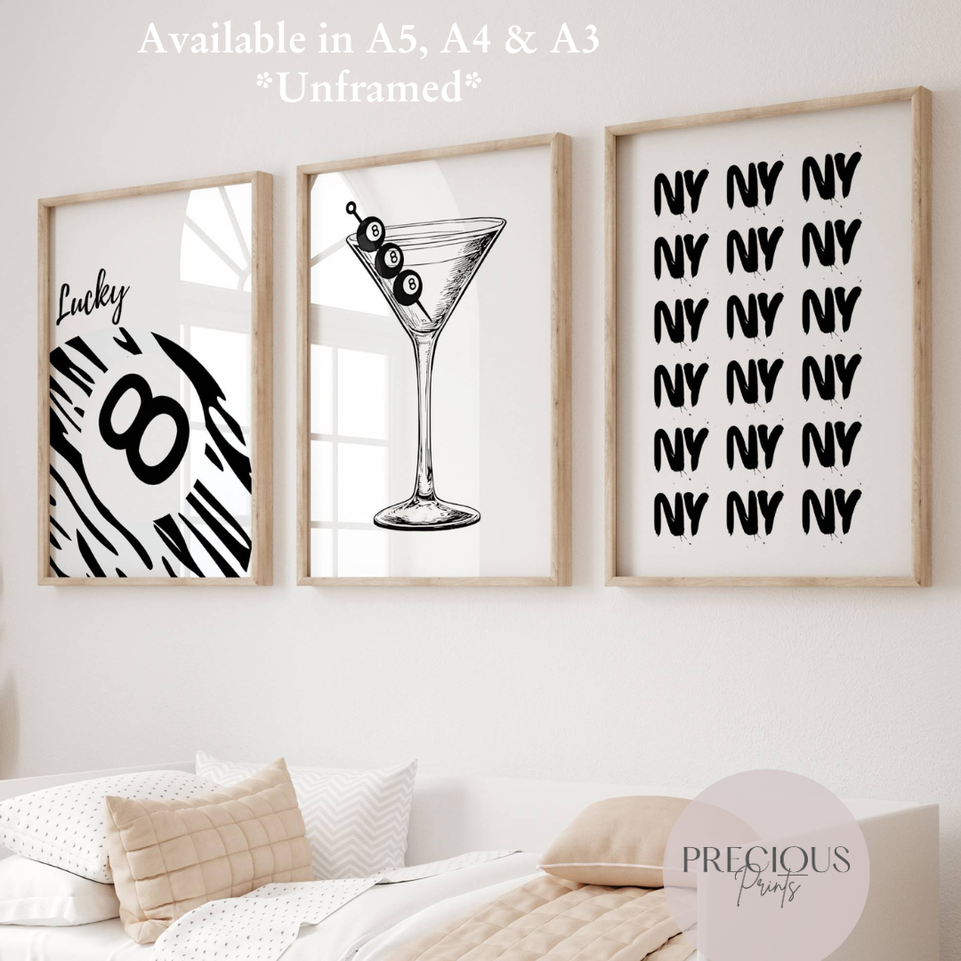 Set of 3 Fashion Prints