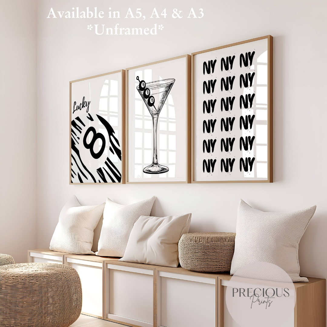 Set of 3 Fashion Prints