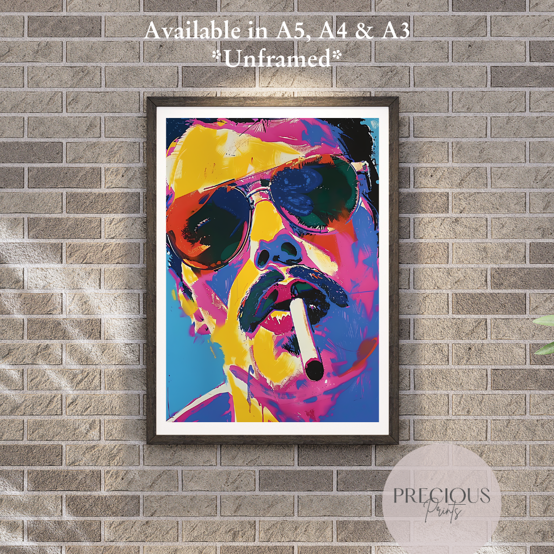 Freddie Mercury / Music Legends / Music Poster