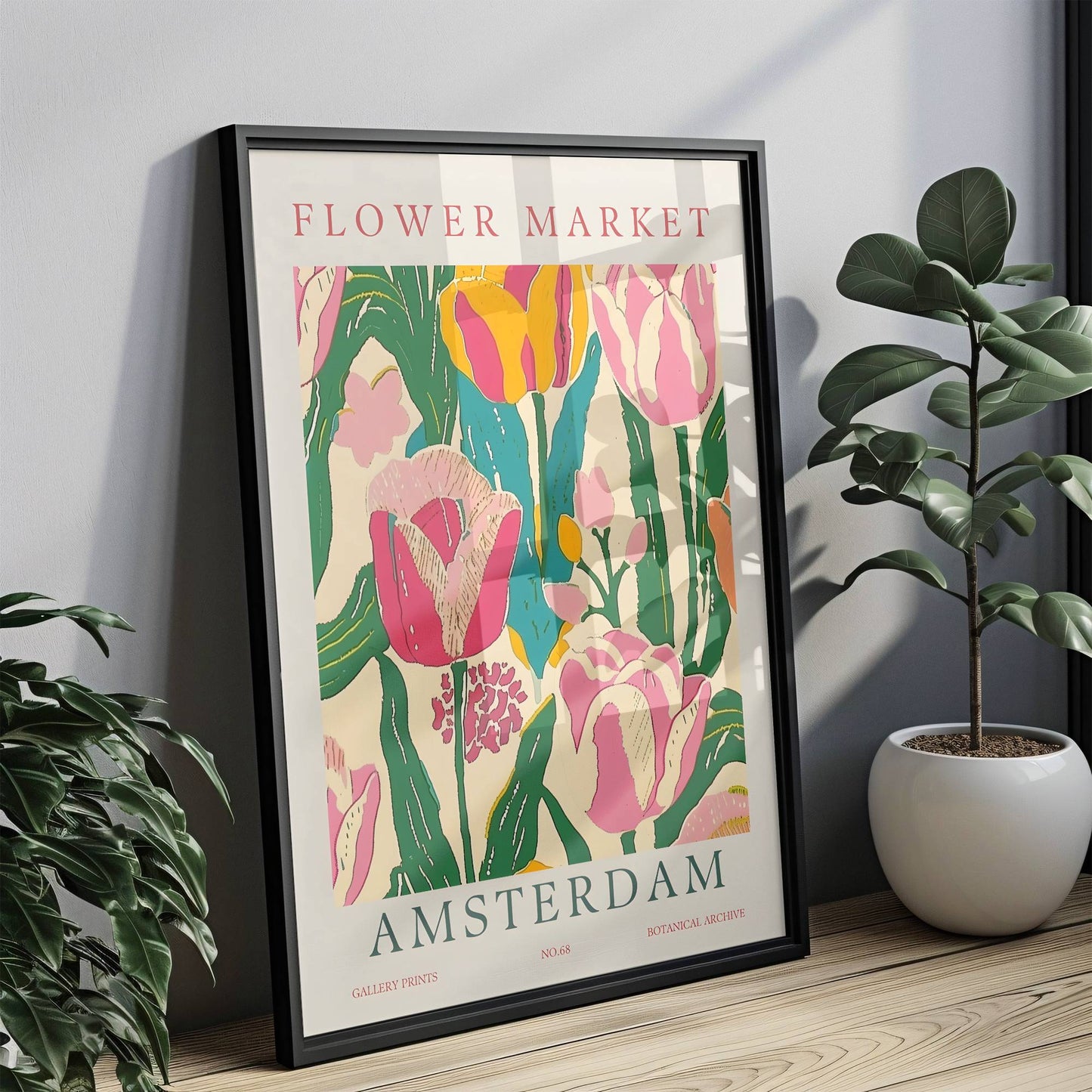 Amsterdam Floral Print