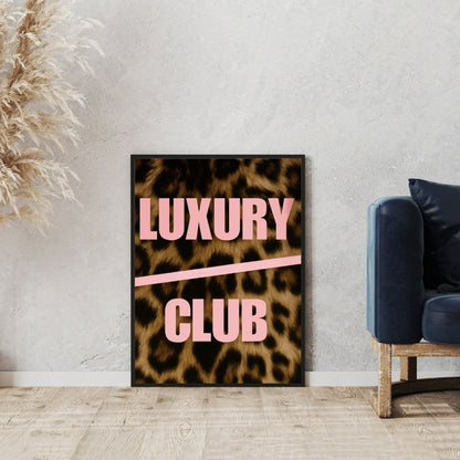 Luxury Club Poster