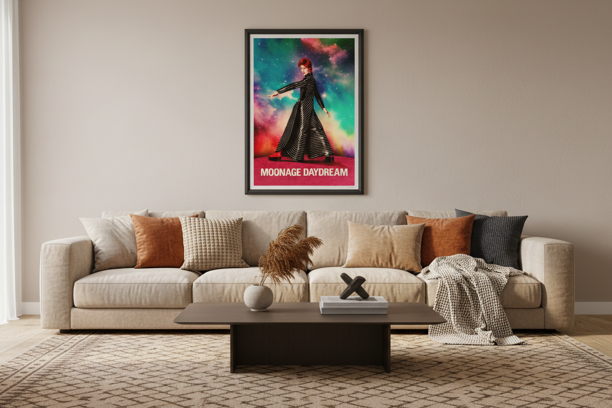 David Bowie Moonage Daydream 2022 Movie Poster