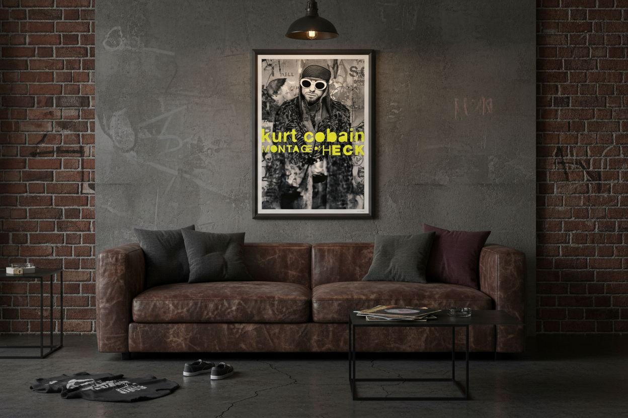 Kurt Cobain Montage of Heck Movie Poster