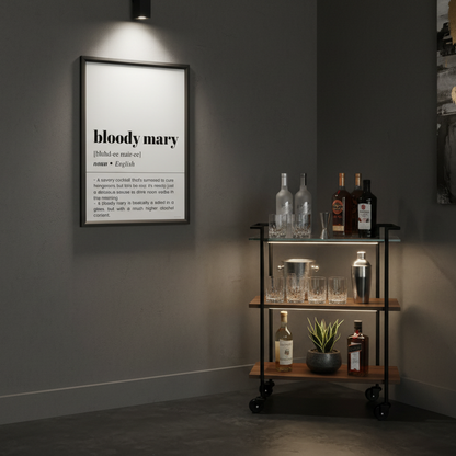 Bloody Mary Definition Poster