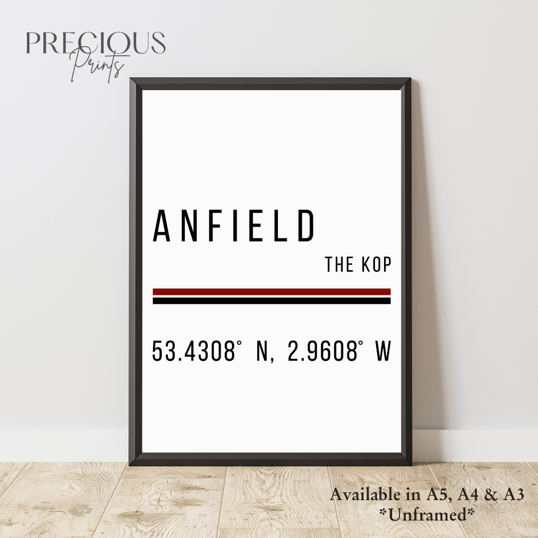 Set of 3 Personalised Virgil Van Dijk Prints