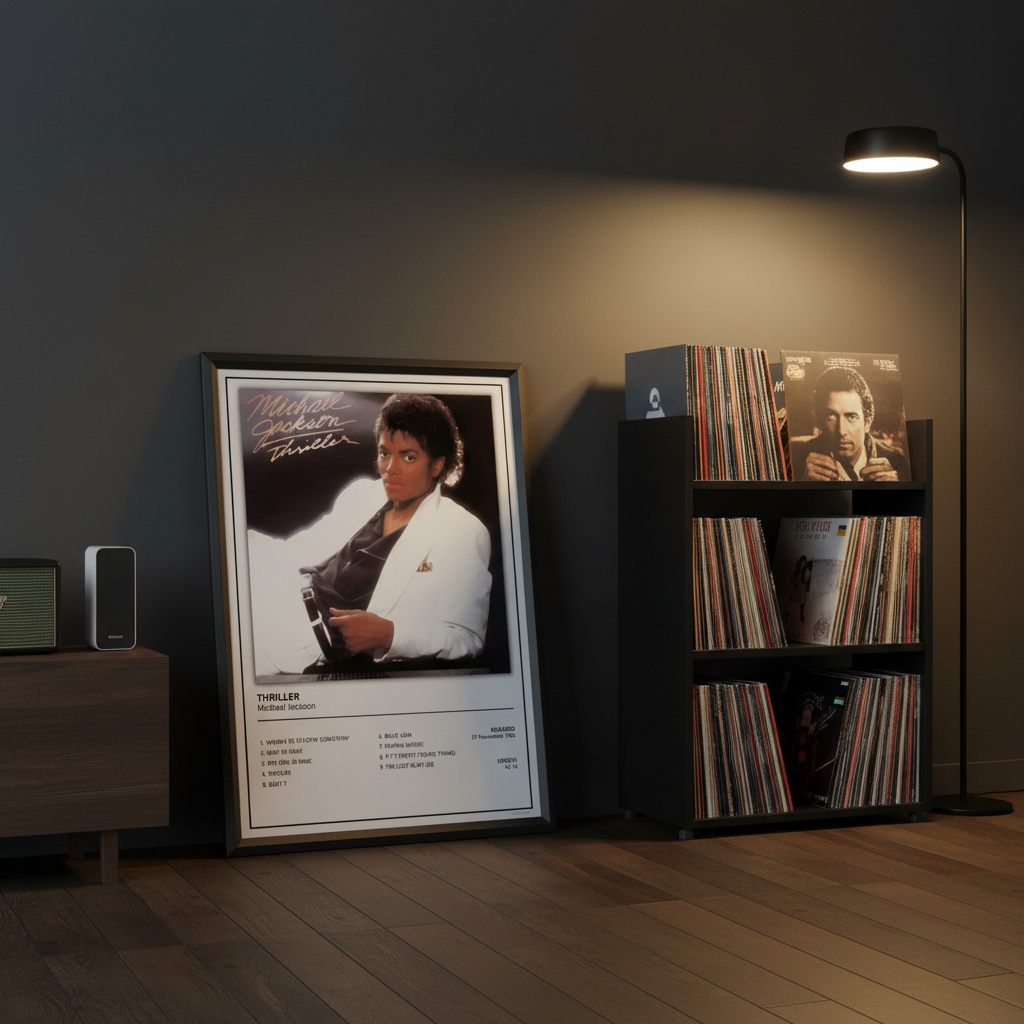Michael Jackson Thriller Album Print