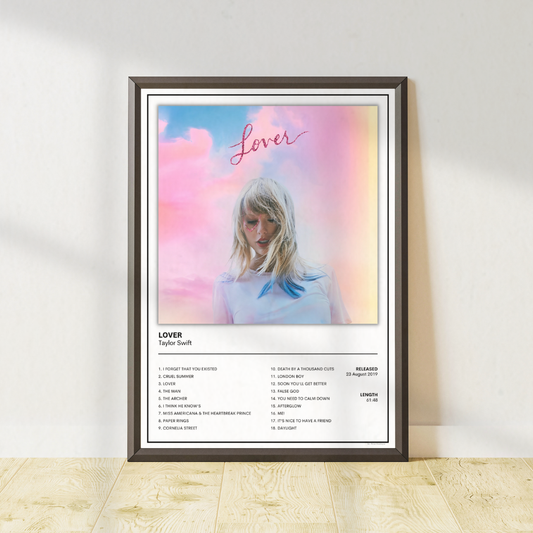 Taylor Swift - Lover Poster