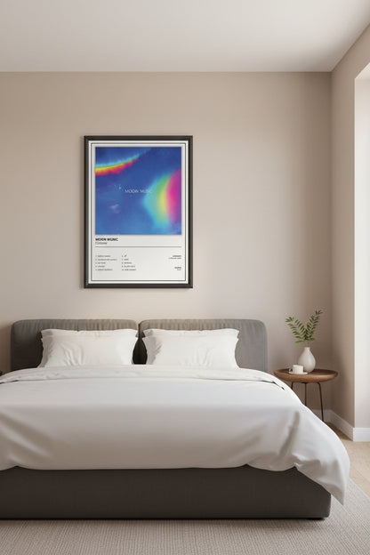 Coldplay - Moon Music Album Poster