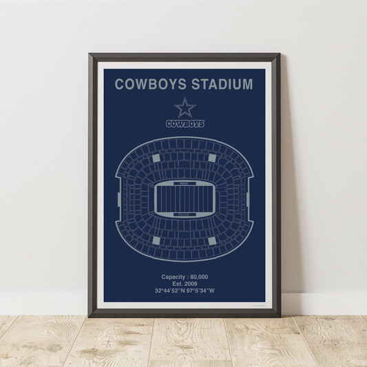 Dallas Cowboys Stadium Poster