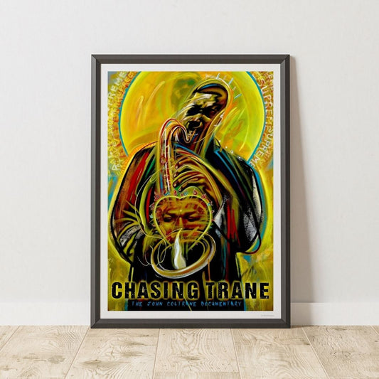 John Coltrane Chasing Trane Print
