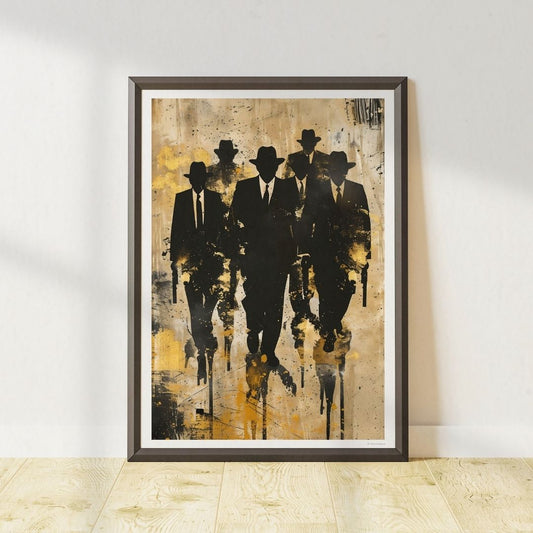The Reservoir Dogs Anime Movie Poster