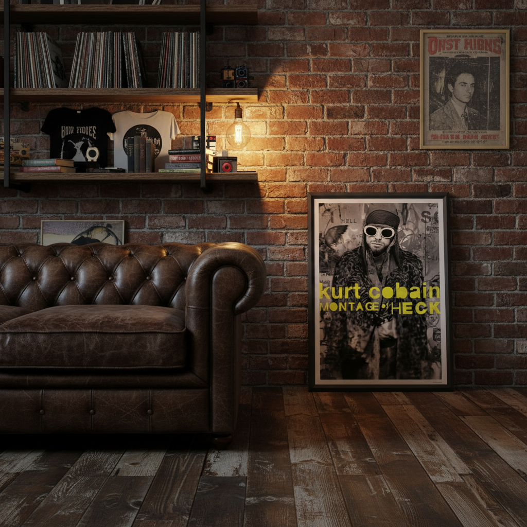 Kurt Cobain Montage of Heck Movie Poster