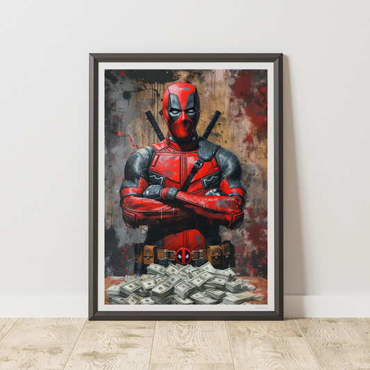 Deadpool Anime Movie Poster