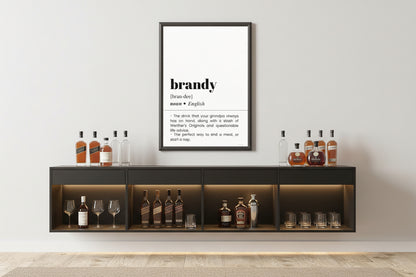 Brandy Definition Poster