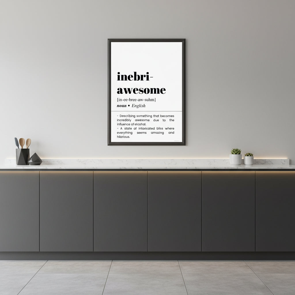 Inebri-Awesome Definition Poster