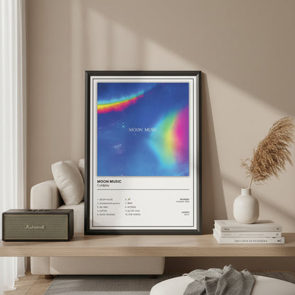 Coldplay - Moon Music Album Poster