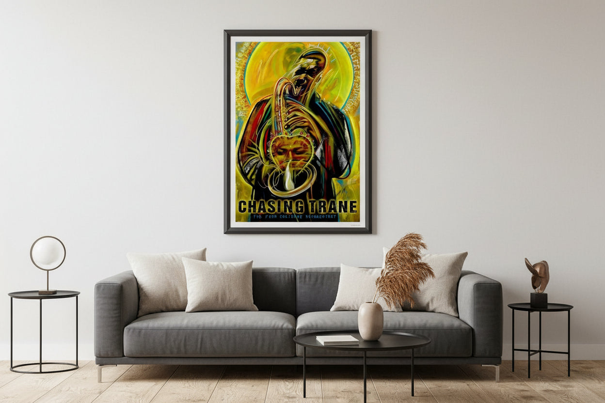 John Coltrane Chasing Trane Print
