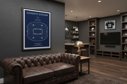 Dallas Cowboys Stadium Poster