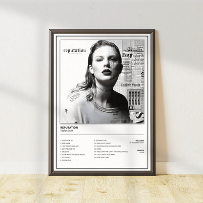 Taylor Swift - Reputation Poster