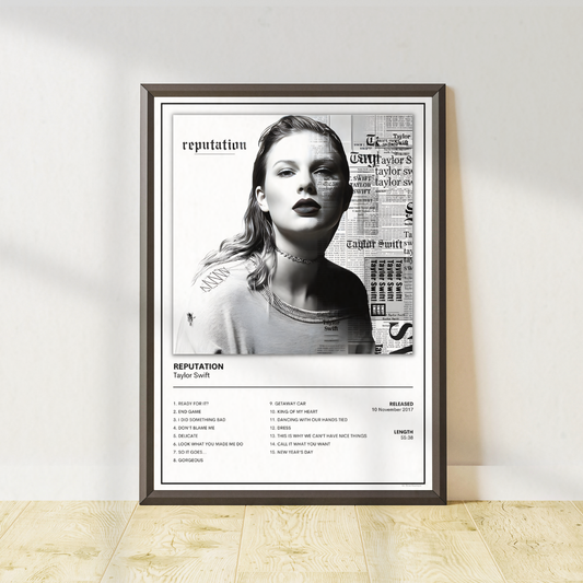 Taylor Swift - Reputation Poster