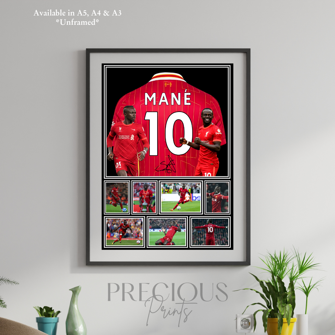 Sadio Mané Print