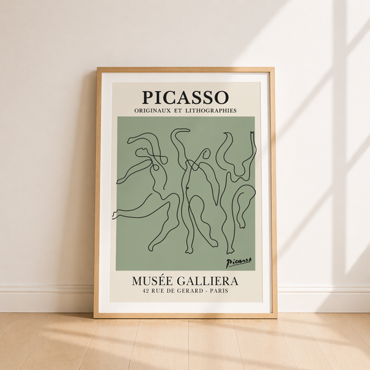 Pablo Picasso Three Dancers Print