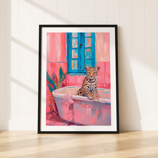 Preppy Leopard Print