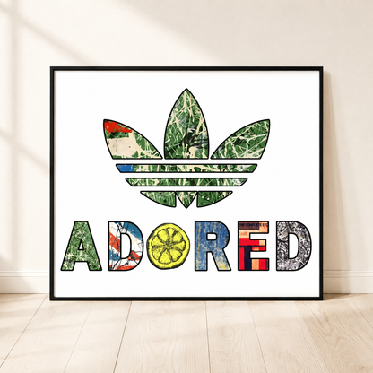 Stone Roses Adidas Adored Print