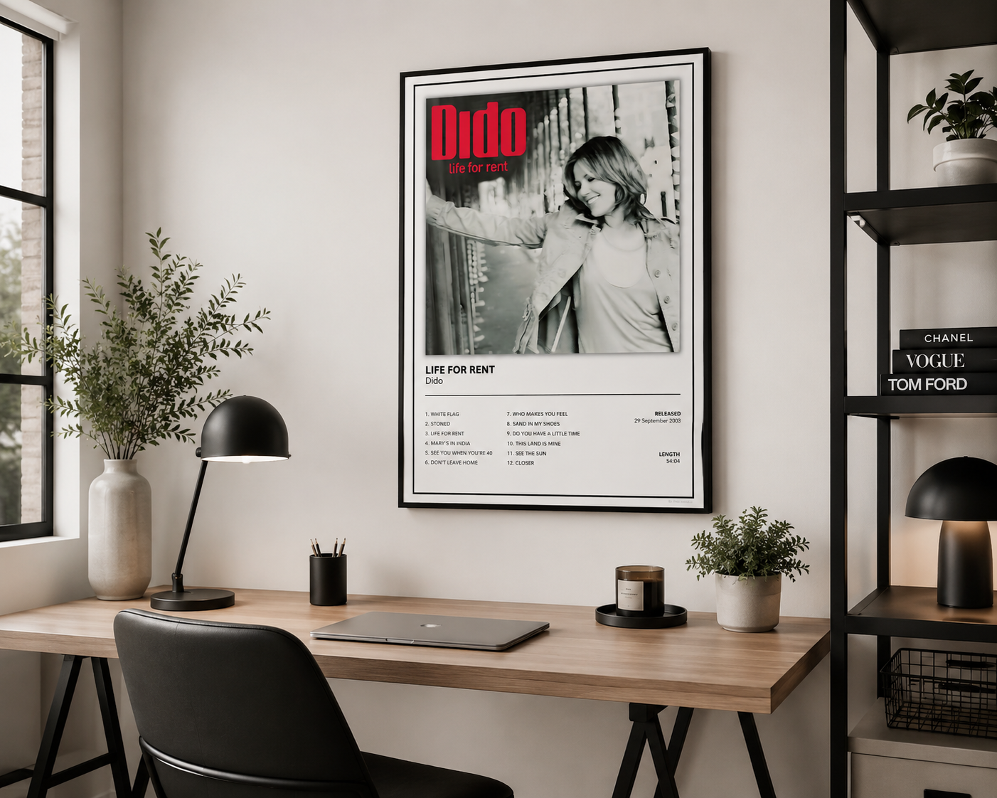 Dido Life for Rent Album Cover Poster